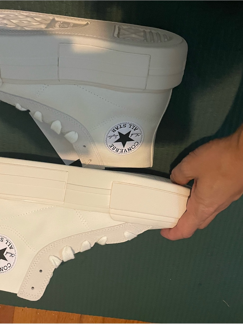 NIB Converse Cruise High Top Egret Men 10 Women 11.5